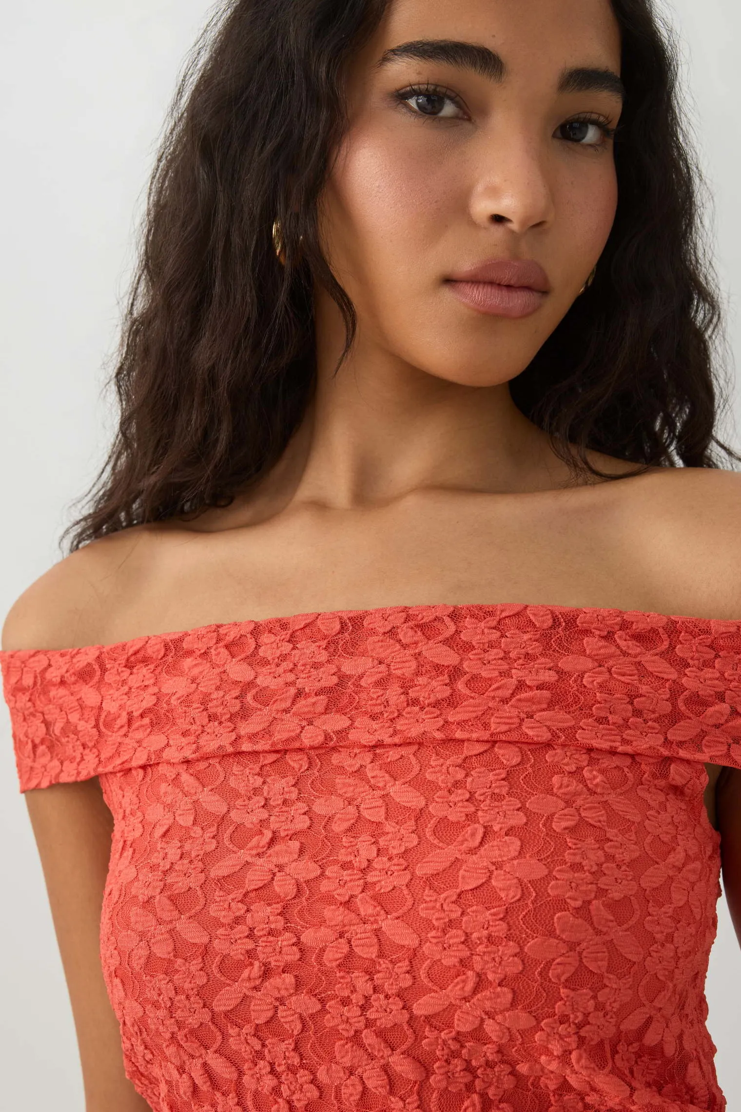 Off Shoulder Lace Top