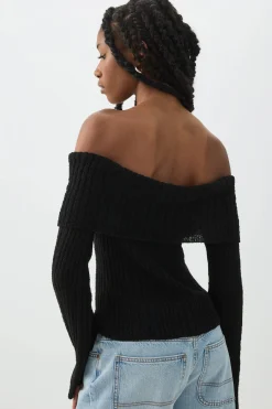 Off Shoulder Sweater