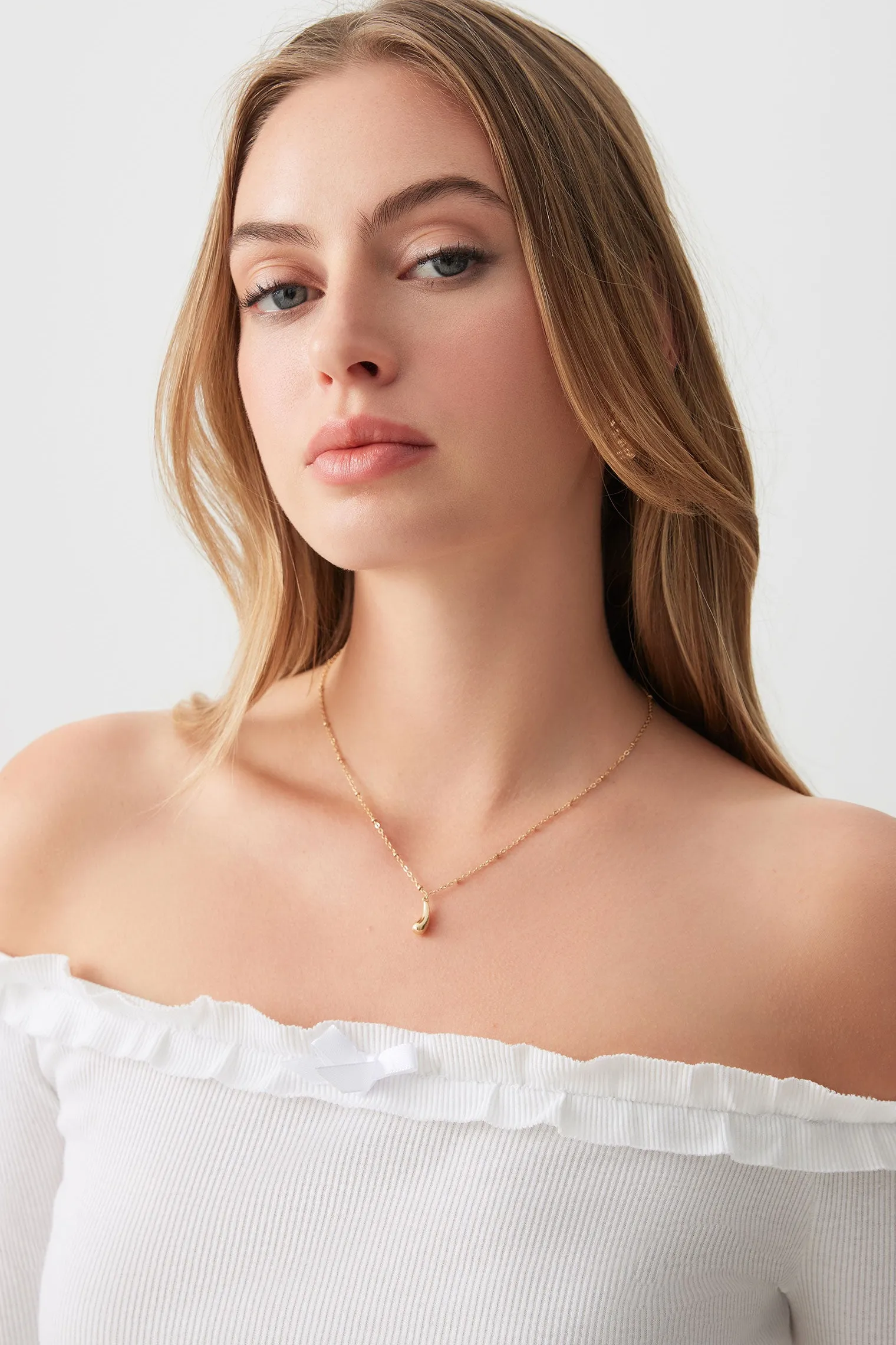 Off Shoulder Top with Ruched Trim