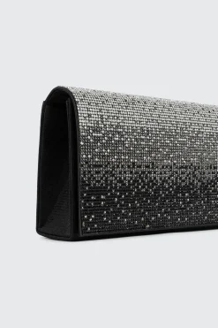 Ombré Rhinestone Clutch
