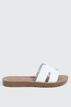 One Band Flat Sandals