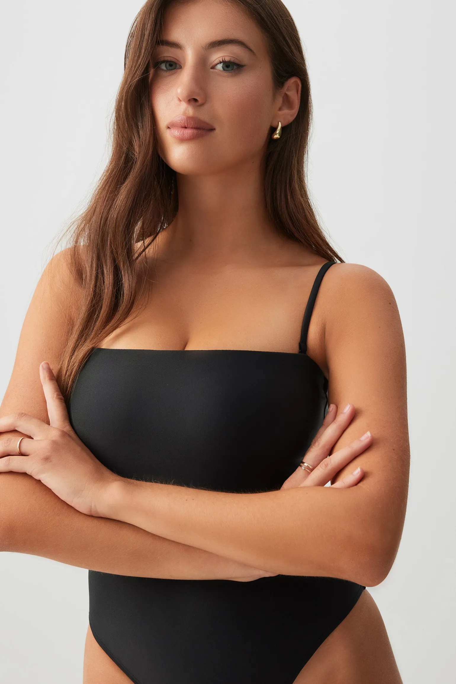One Piece Swimsuit with Removable Straps