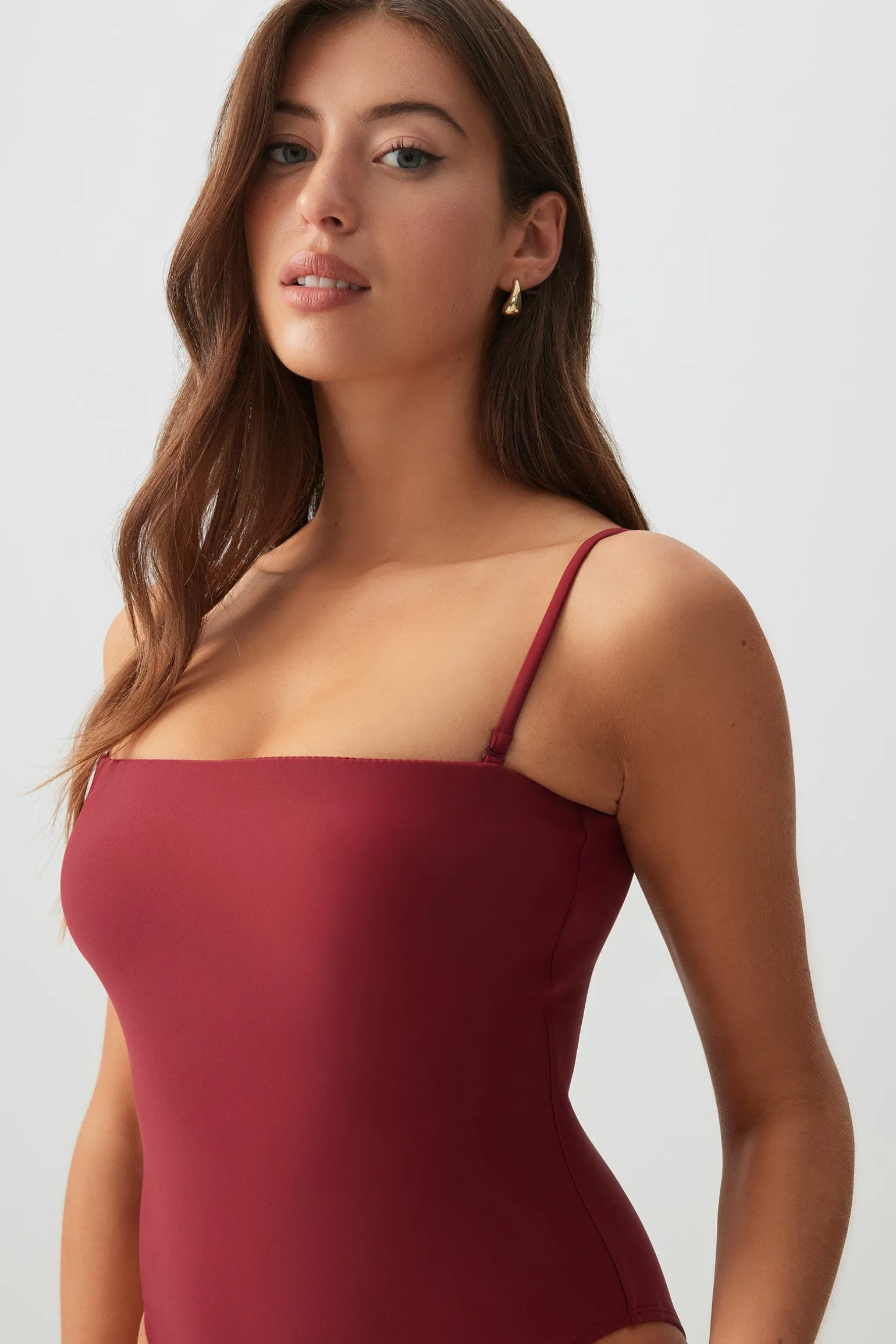 One Piece Swimsuit with Removable Straps