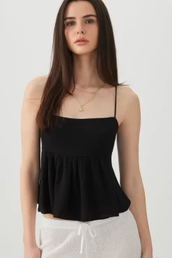 Open Back Tank Top