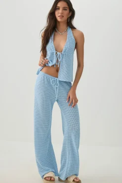 Open Stitch Crochet Pant