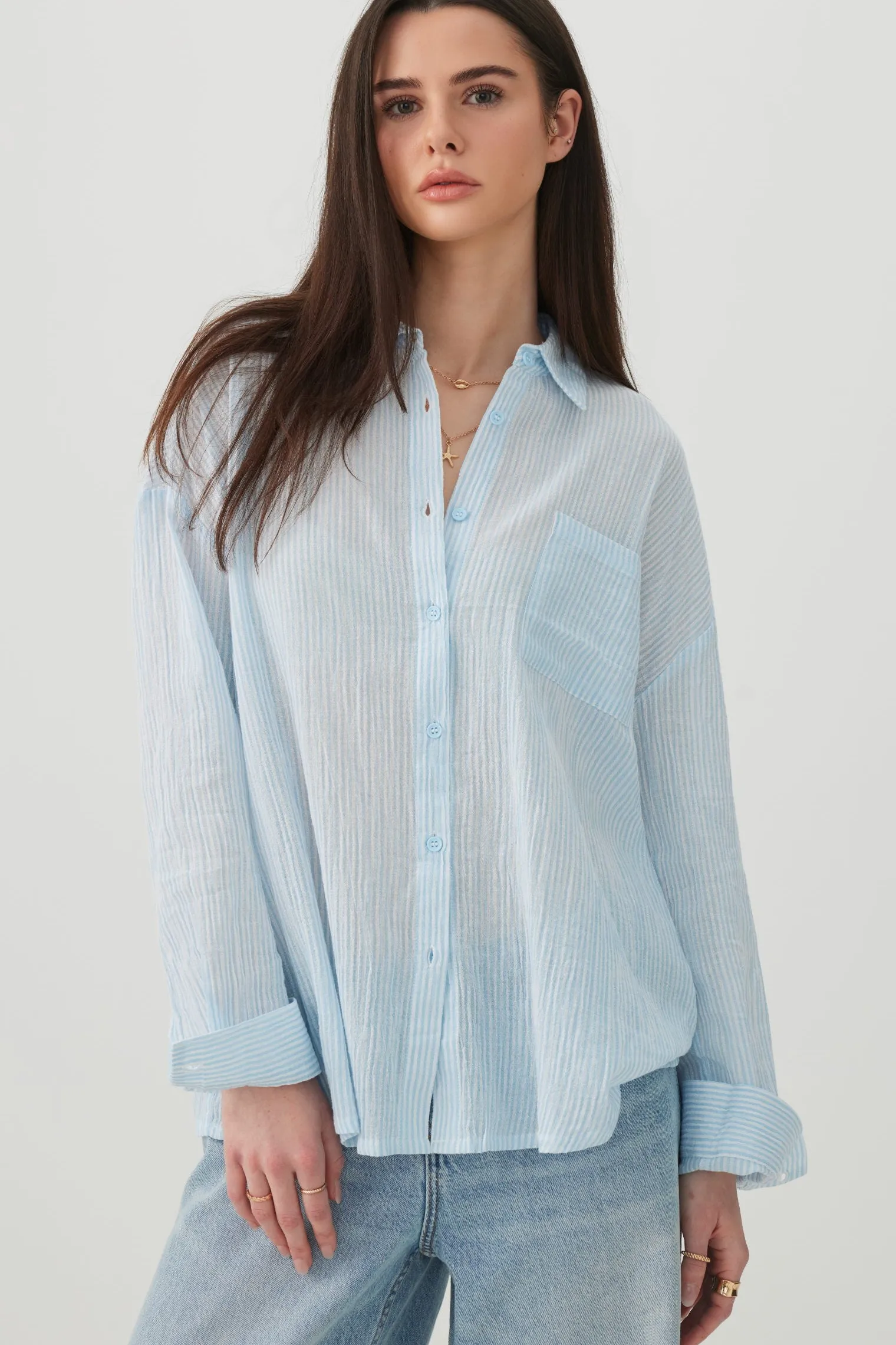 Oversized Button Up Shirt