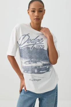 Oversized Dodge Challenger T-Shirt