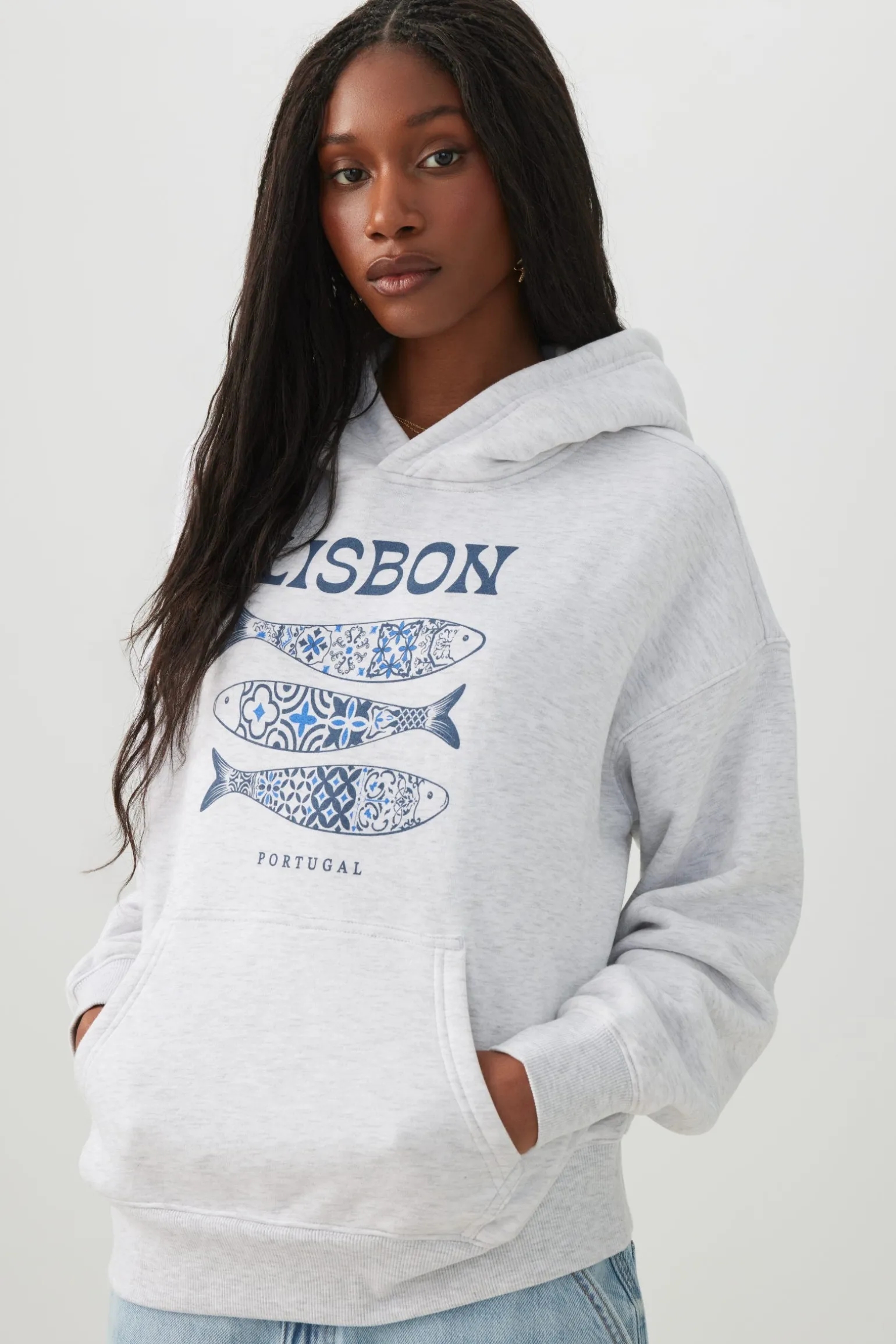 Oversized Graphic Hoodie