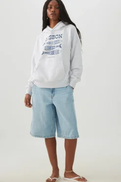 Oversized Graphic Hoodie