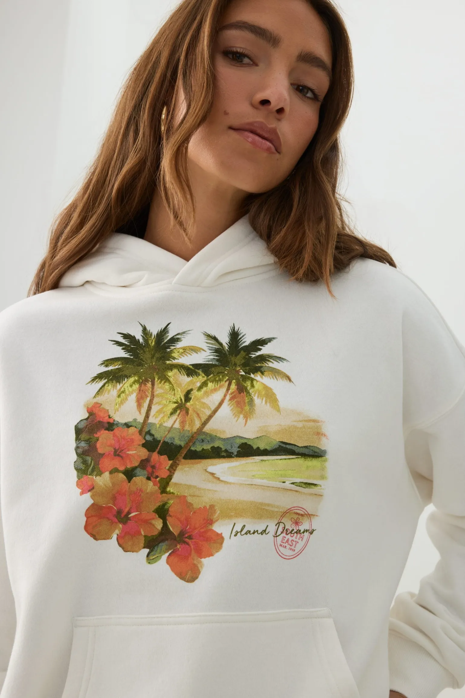 Oversized Graphic Hoodie