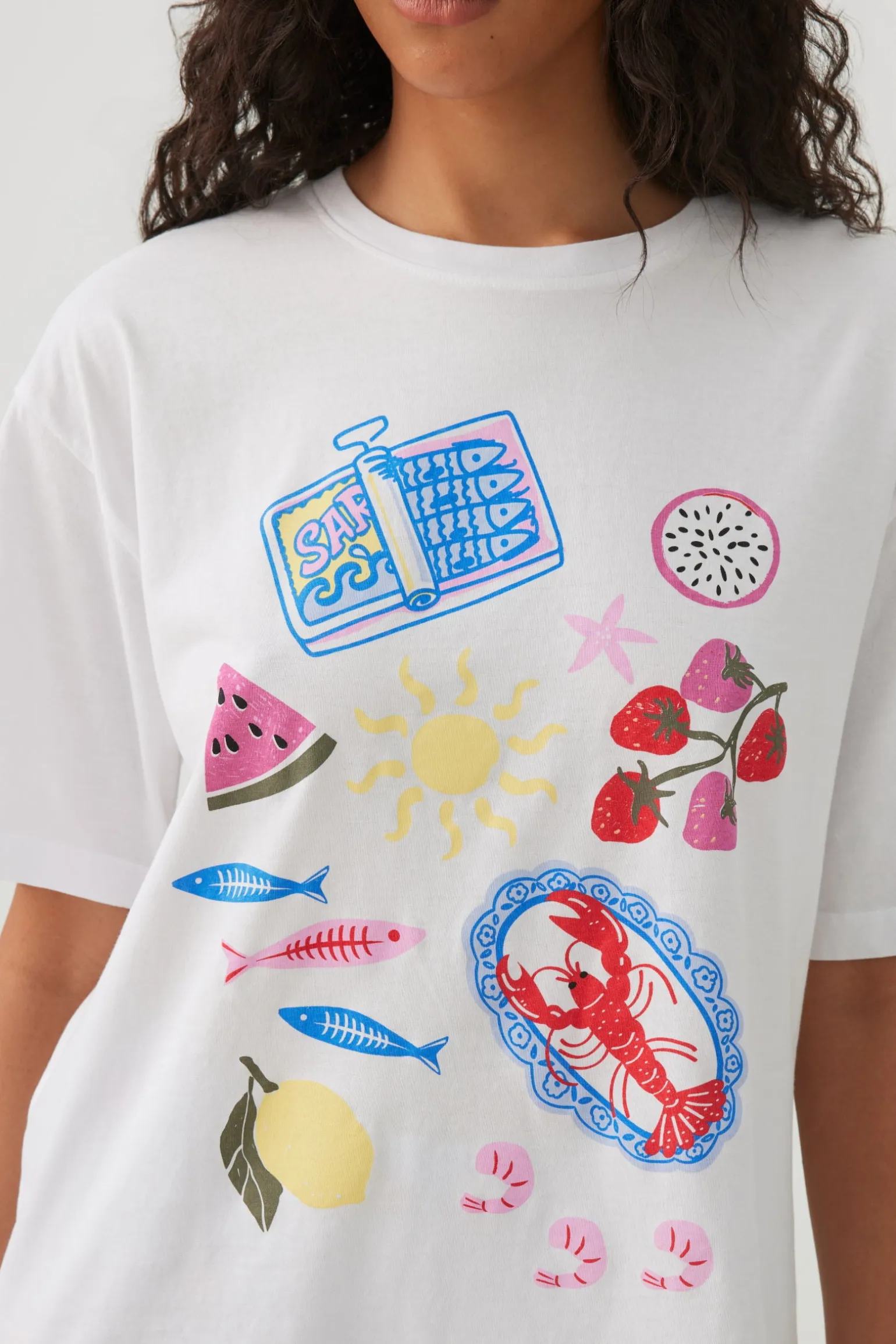 Oversized Graphic PJ T-Shirt