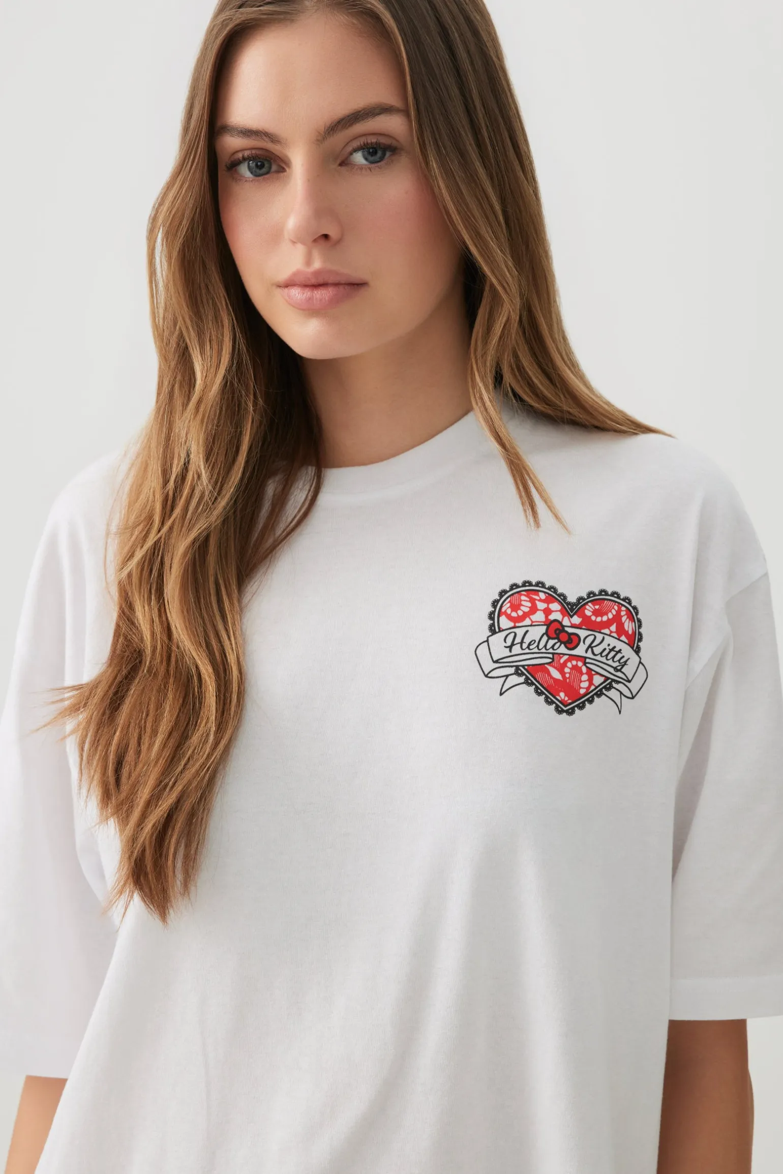 Oversized Hello Kitty T-Shirt