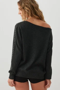 Oversized Off Shoulder Sweater