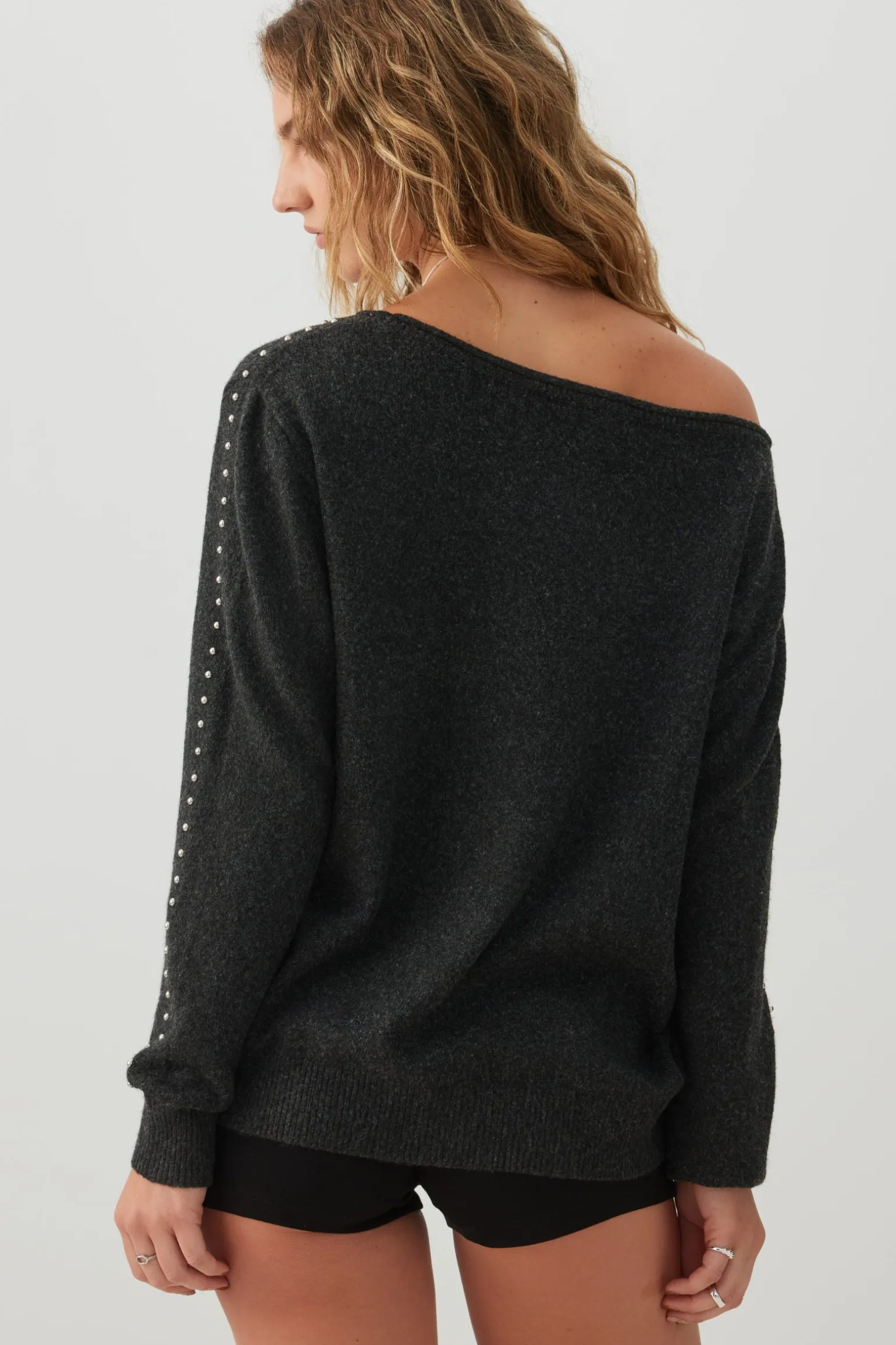 Oversized Off Shoulder Sweater