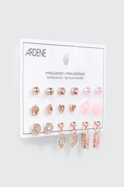 9-Pack Assorted Earrings