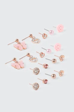 9-Pack Assorted Earrings