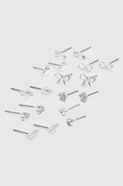 9-Pack Assorted Earrings