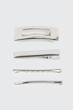 4-Pack Assorted Hair Clips