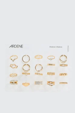 20-Pack Assorted Rings