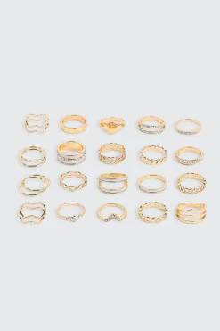 20-Pack Assorted Rings