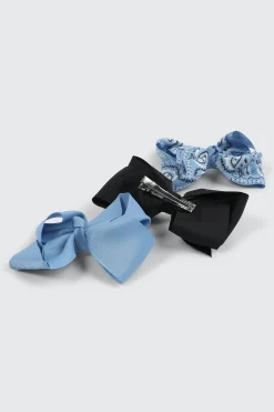 3-Pack Bow Hair Clips