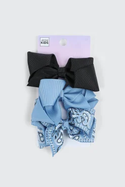 3-Pack Bow Hair Clips