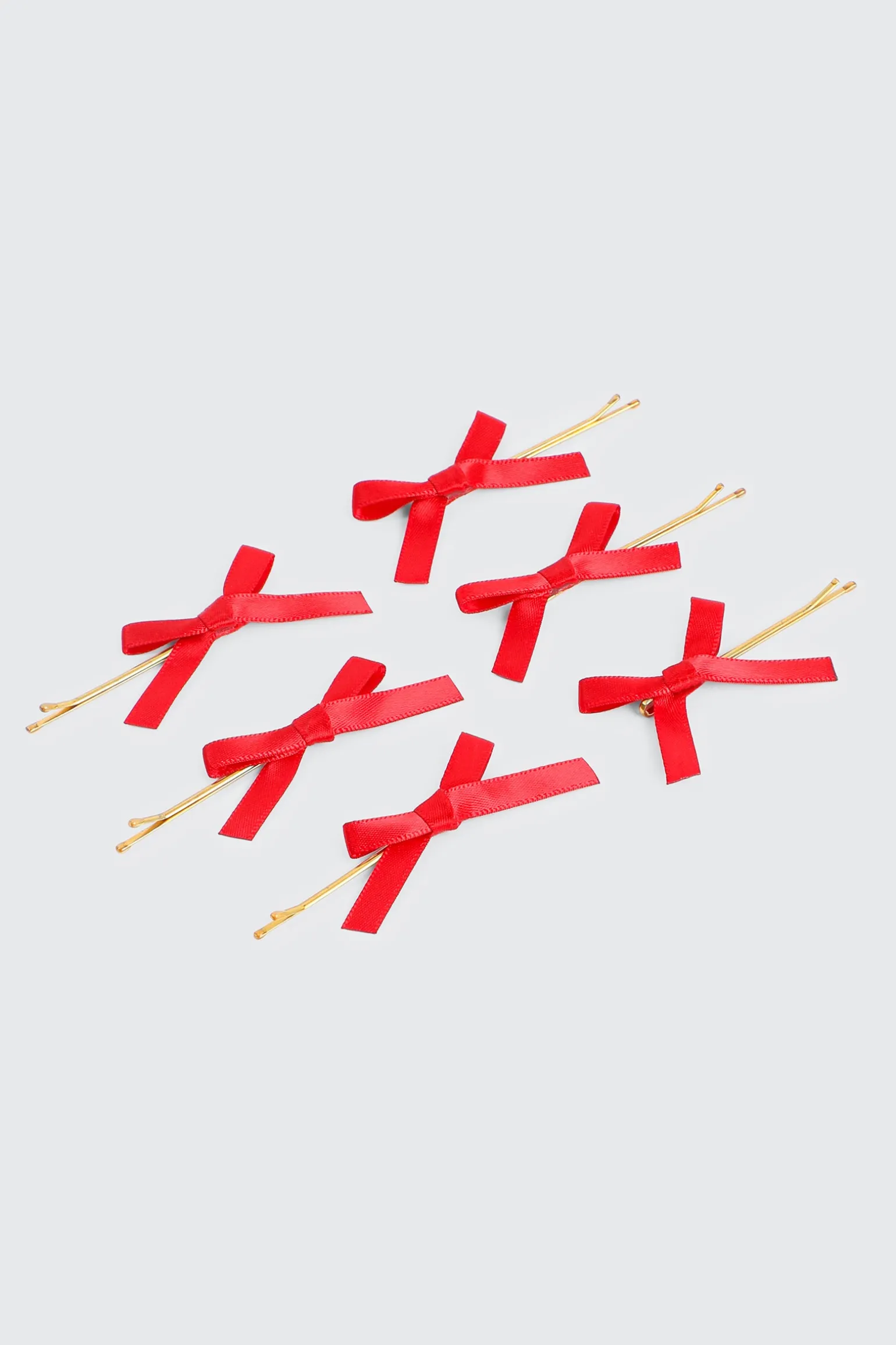 6-Pack Bow Hair Pins