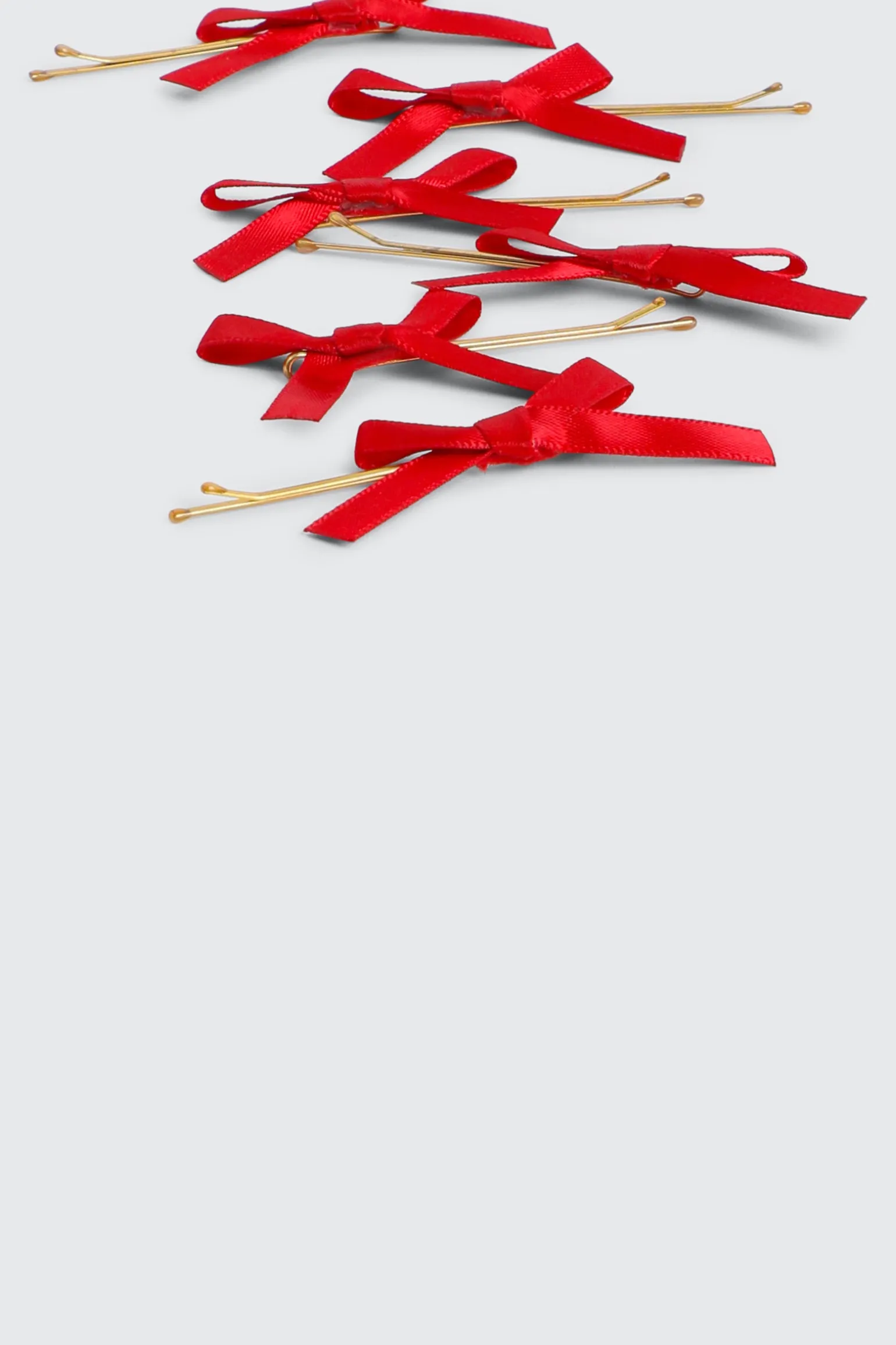 6-Pack Bow Hair Pins