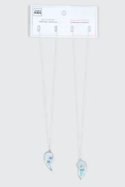 2-Pack Broken Heart BFF Necklaces