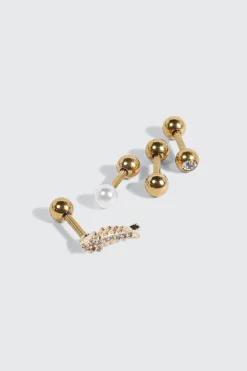 4-Pack Cartilage Piercings