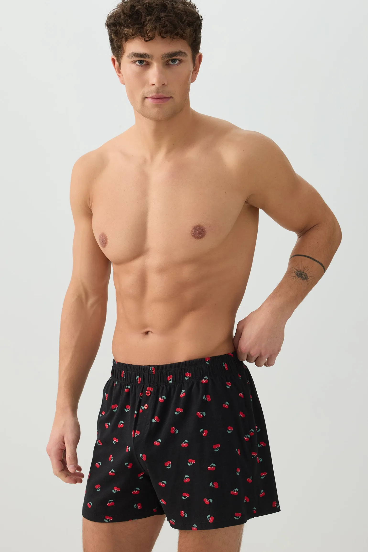 2-Pack Cherry & Candy Unisex Boxer Shorts