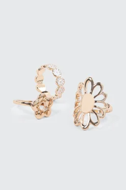 3-Pack Daisy Rings