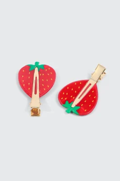 2-Pack Fruit Creaseless Hair Clips