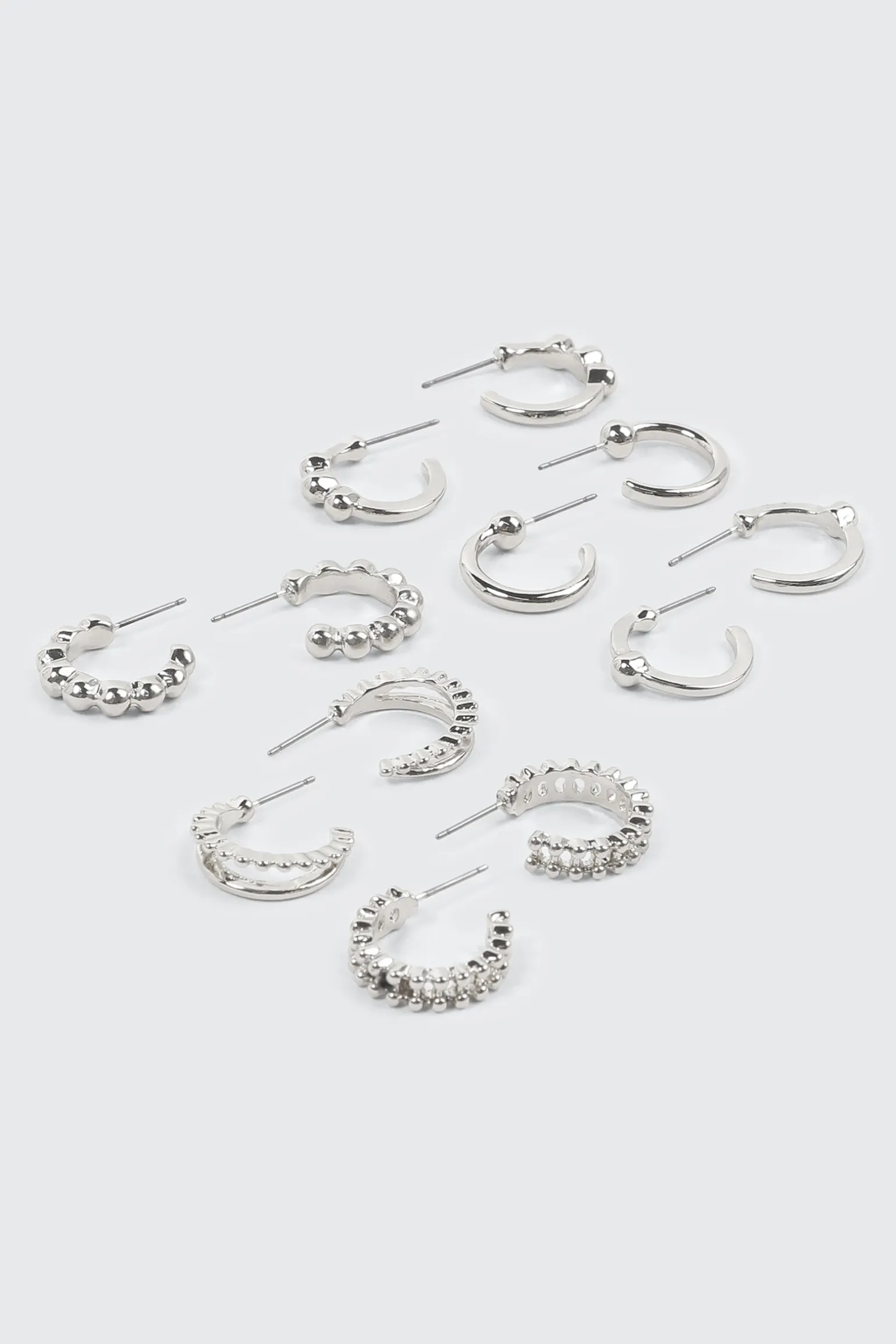 6-Pack Mini Hoop Earrings