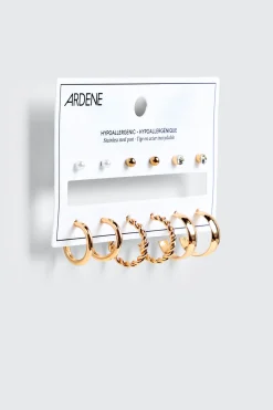 6-Pack Mixed Hoops & Studs