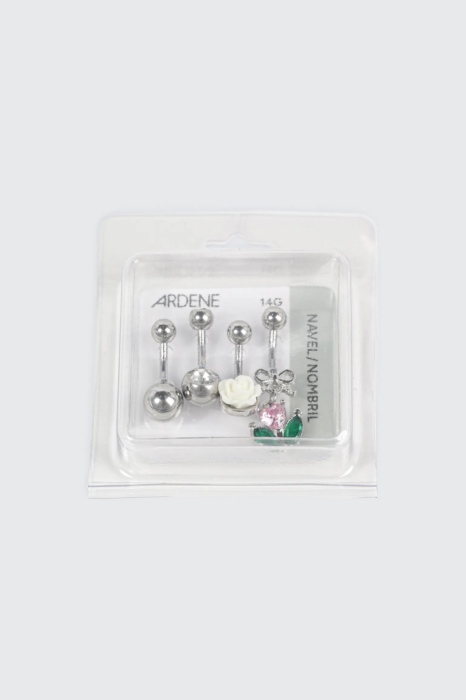 4-Pack Navel Piercings