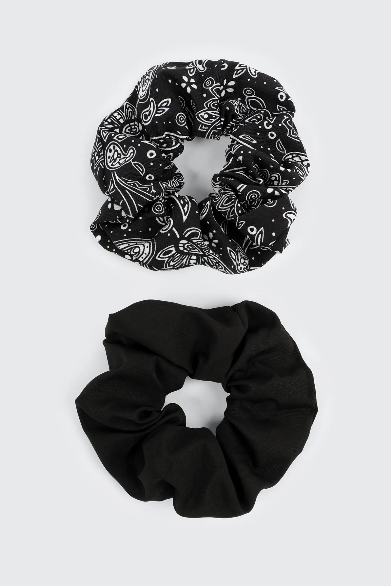 2-Pack Paisley Scrunchies