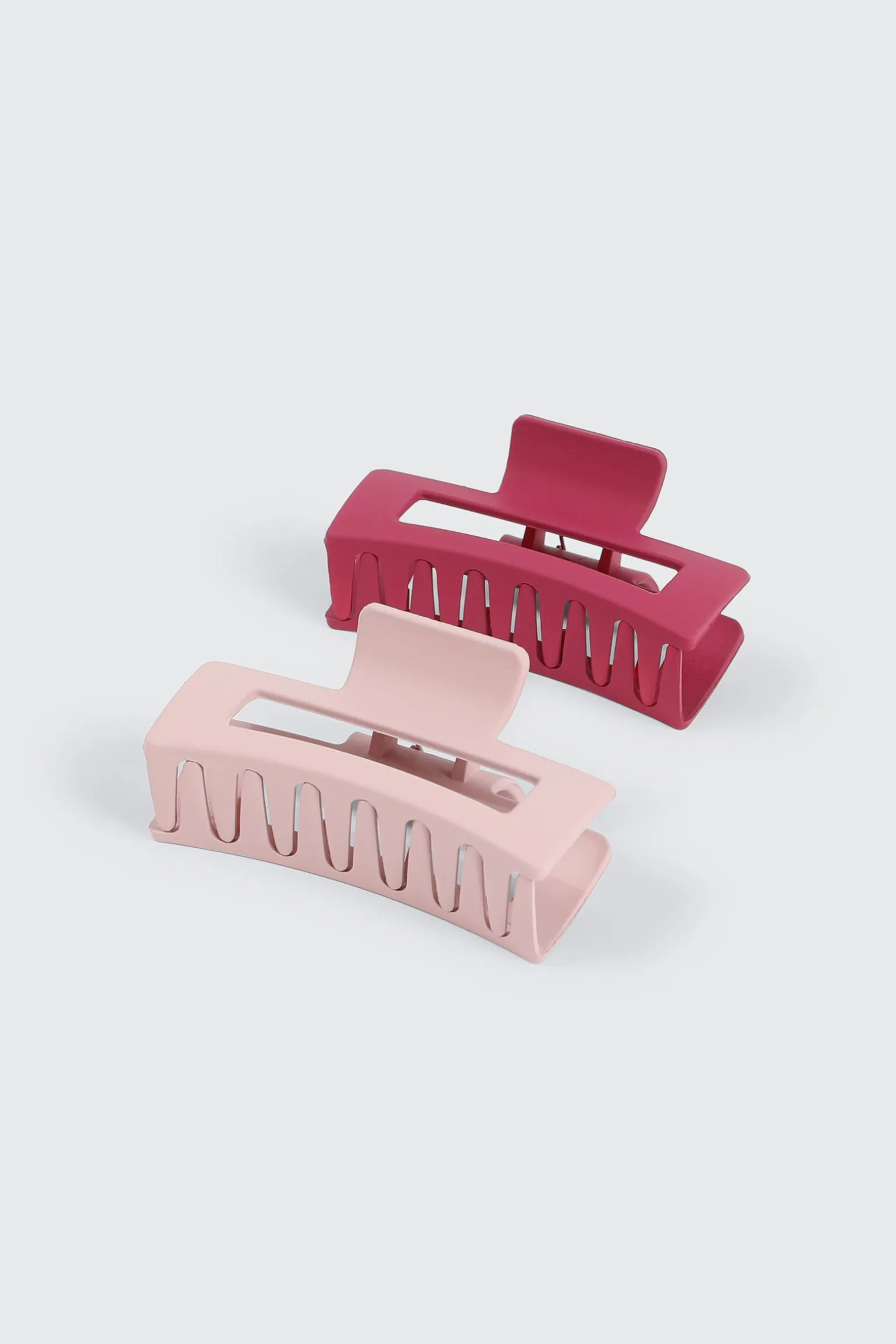 2 Pack Rectangular Cutout Hair Claws