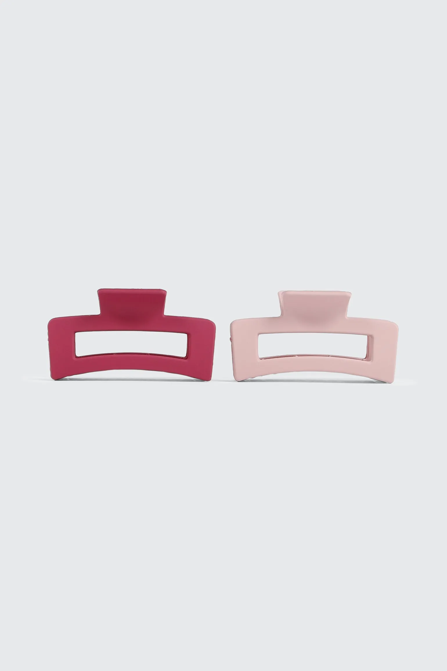 2 Pack Rectangular Cutout Hair Claws