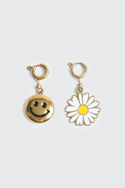 2-Pack Smiley & Daisy Bikini Charms