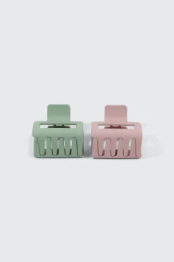 2-Pack Square Hair Claws