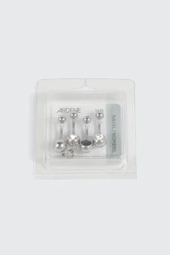 4-Pack Star Navel Piercings