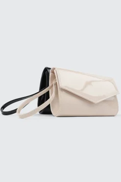 Patent Faux Leather Clutch