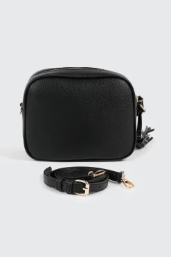 Pebbled PU Crossbody Bag