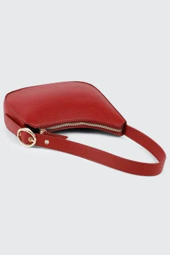 Pebbled Shoulder Bag