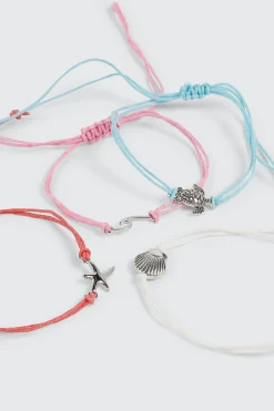 4-Piece Ankle Bracelets