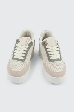 Platform Lace-Up Sneakers