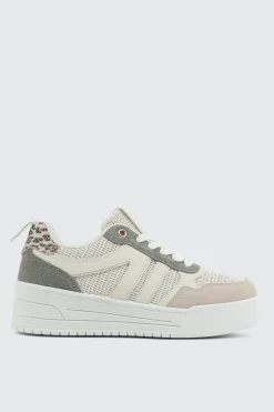 Platform Lace-Up Sneakers