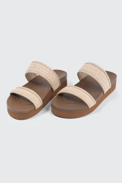 Platform Slide Sandals
