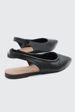 Pointed Toe Slingback Flats